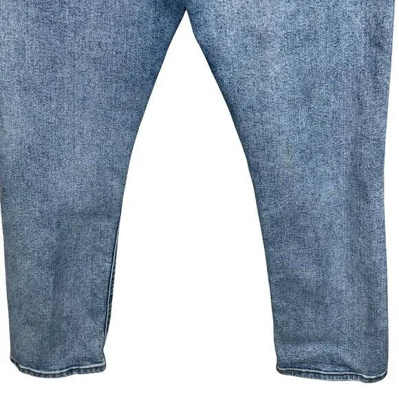 Levi's SZ 30 Wedgie Straight Jeans Hi-Rise Distressed Button-Fly Stretch Pockets - Picture 6 of 13